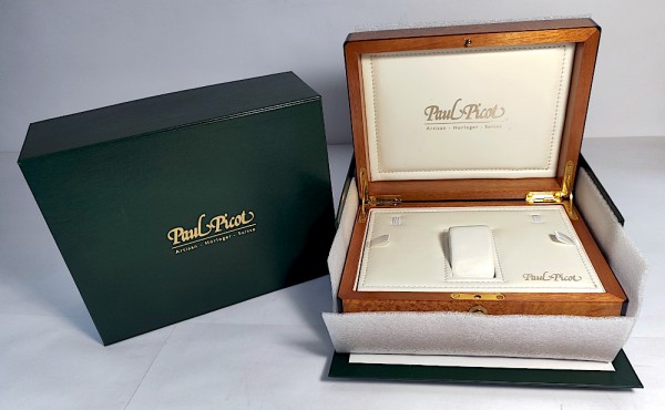 Paul Picot Original Uhrenbox Holz